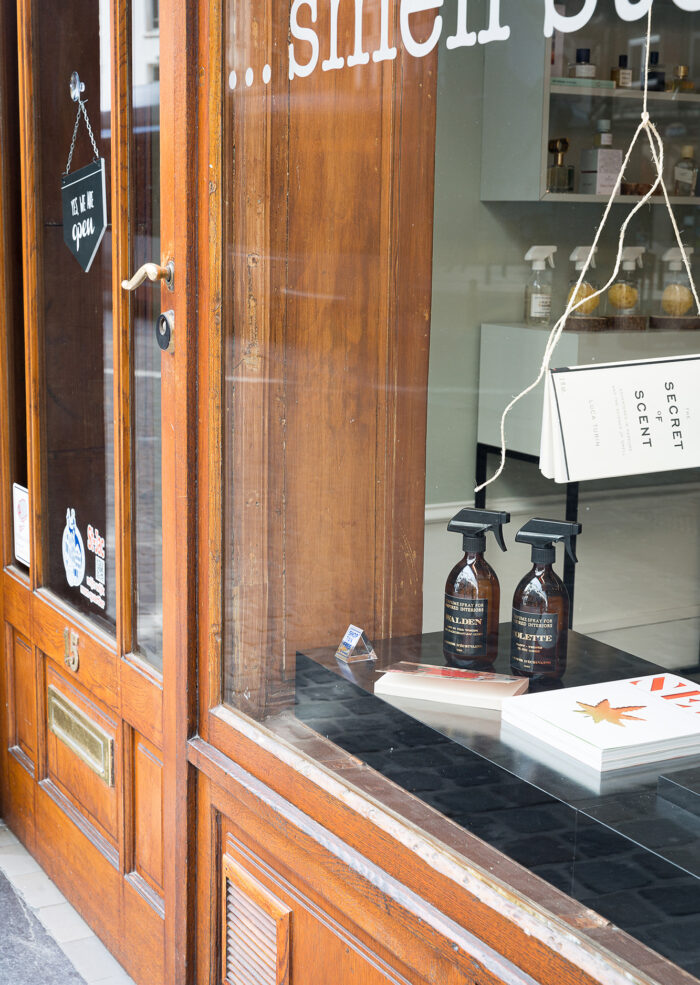 Winkelinrichting Brussel - Winkelinterieur - Inrichting parfumerie winkel Smell Stories